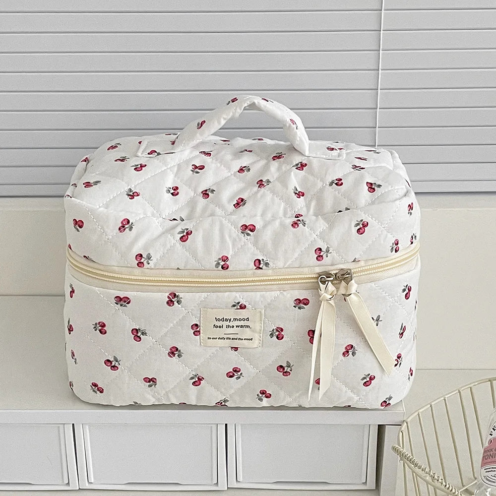 Cherry Makeup Bag